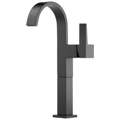 Siderna Single-Handle Vessel Lavatory Faucet 1.5 GPM - Matte Black