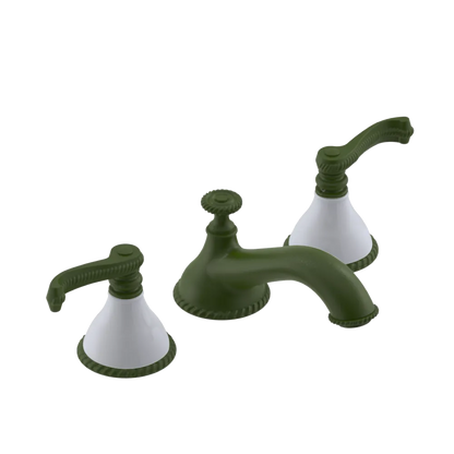Rubinet Widespread Lav. Set. (less drain) Green Envy