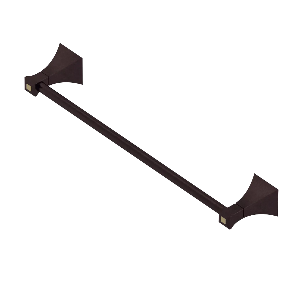 Rubinet Towel Bar 24" Tuscan Brass