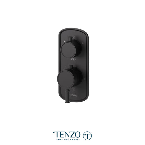 T-Box Thermostatic 2 functions with diverter, Alyss