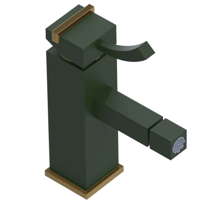 Rubinet Single Control Bidet Fitting (less drain) Green Envy