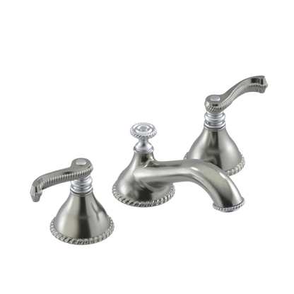 Rubinet Widespread Lav. Set. (less drain) Satin Nickel