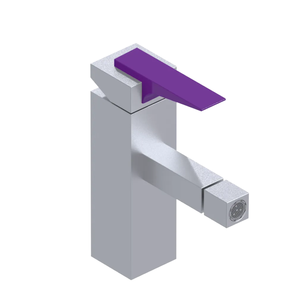 Rubinet Single Control Bidet Fitting (less drain) Satin Chrome