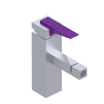 Rubinet Single Control Bidet Fitting (less drain) Satin Chrome