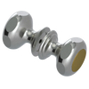 Rubinet Shower Door Knob (set) Satin Nickel