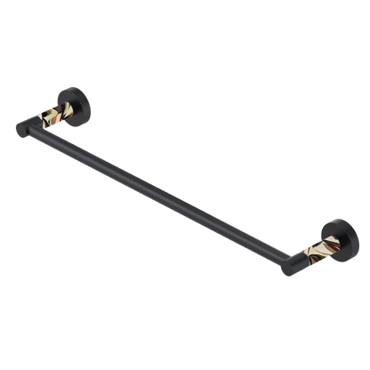 Rubinet Towel Bar 18" Matt Black