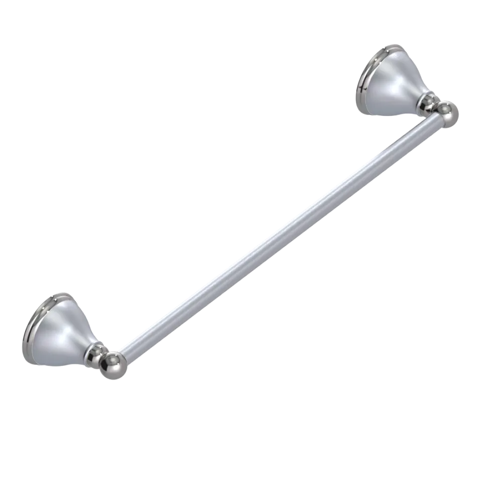Rubinet Towel Bar 18" Satin Chrome