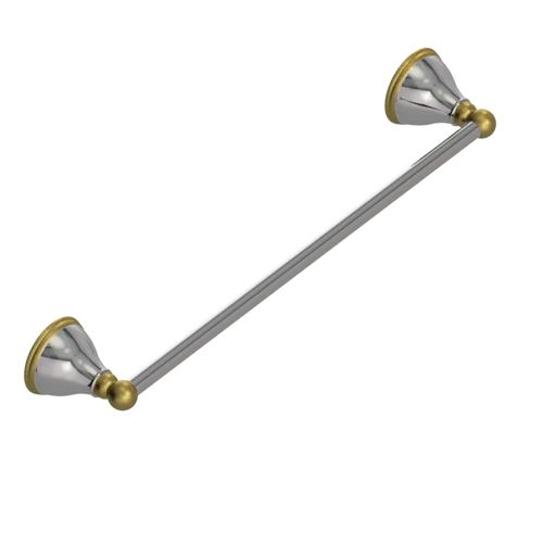 Rubinet Towel Bar 18" Polished Nickel