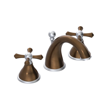 Rubinet Widespread Lav. Set. (less drain) Tuscan Brass