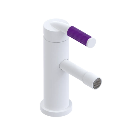 Rubinet Single Control Bidet Fitting (less drain) Matt White