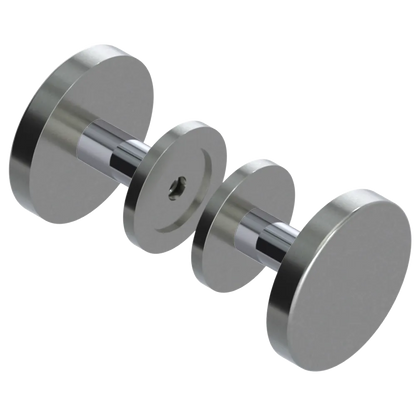 Rubinet Shower Door Knob (set) Satin Nickel