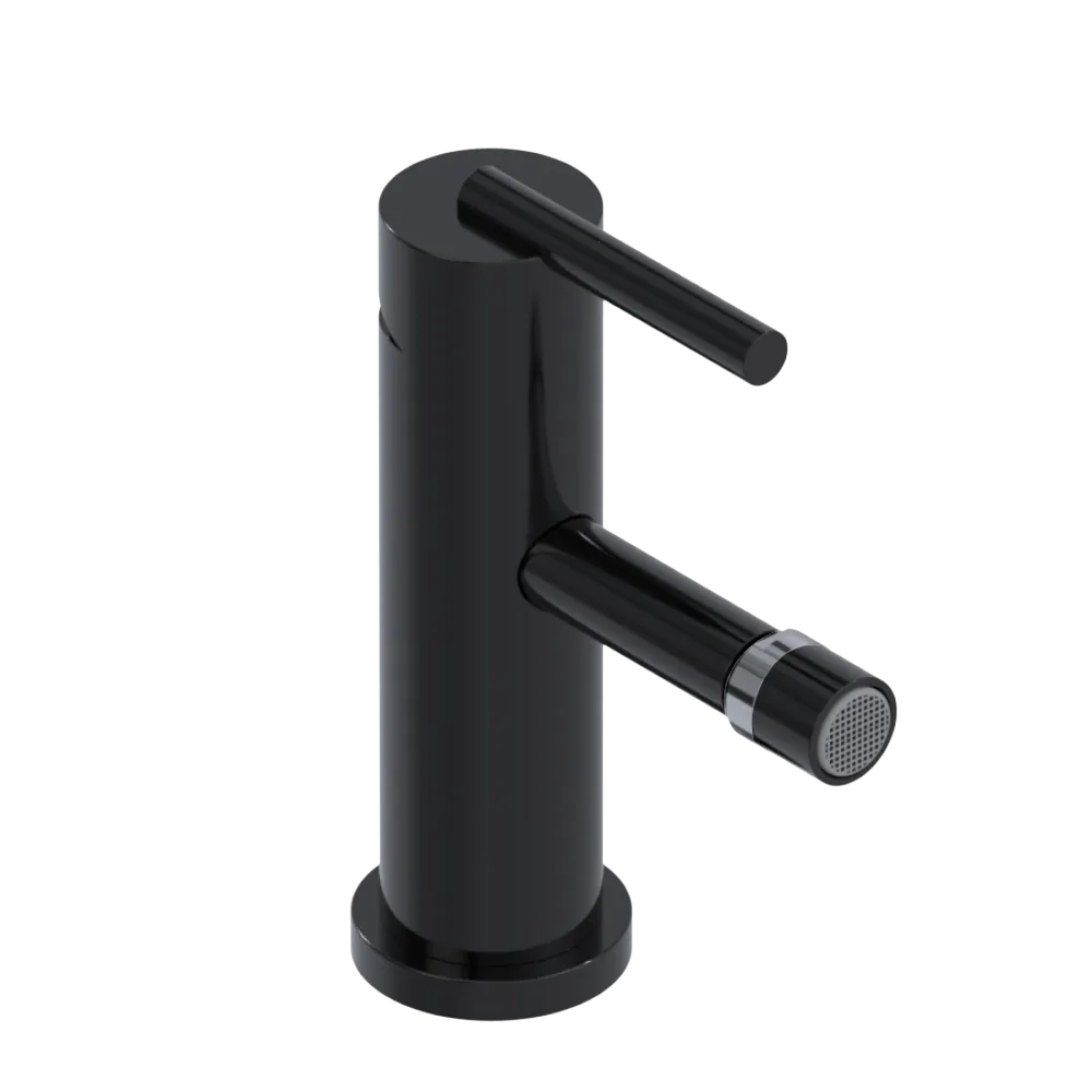 Rubinet Single Control Bidet Fitting (less drain) Black