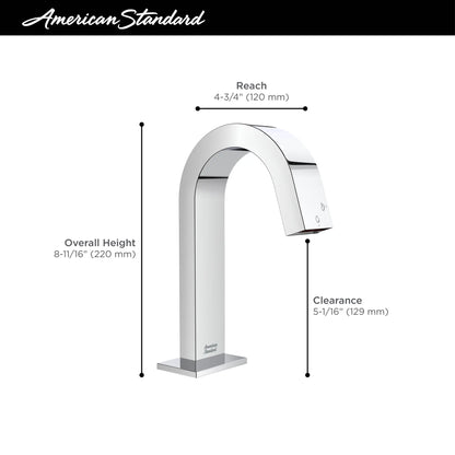 American Standard 2-In-1 Integral Touchless Faucet/Soap Dispenser, Battery Powered