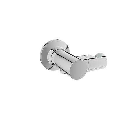 Baril Wall-mounted hand shower holder and supply elbow