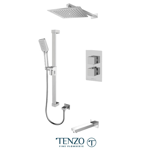 Tenzo 3 Functions Slick 3-Way Shower Kit