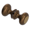 Rubinet Shower Door Knob (set) Tuscan Brass