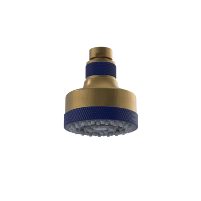 Rubinet 3 FUNCTION SHOWER HEAD Antique Brass Matt