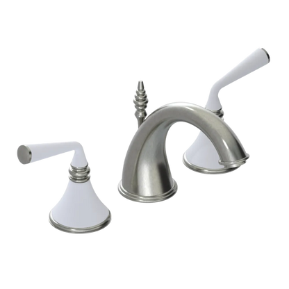 Rubinet Widespread Lav. Set. (less drain) Satin Nickel