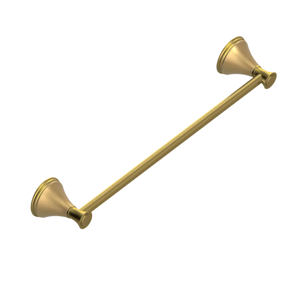 Rubinet Towel Bar 18" Antique Brass Matt
