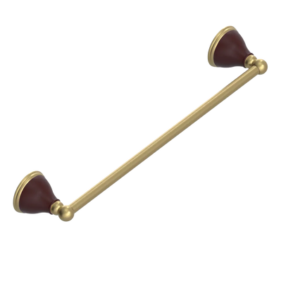 Rubinet Towel Bar 18" Satin Brass