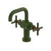 Rubinet Single Hole Dual Handle Lav. Set. (less drain) Green Envy