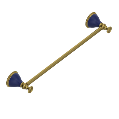 Rubinet Towel Bar 18" Antique Brass Matt
