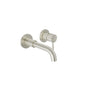 Baril Trim only for single lever wall-mounted lavatory faucet, drain not included