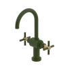 Rubinet Single Hole Dual Handle Lav. Set with LaSalle Spout (less drain) Green Envy
