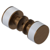 Rubinet Shower Door Knob (set) Tuscan Brass