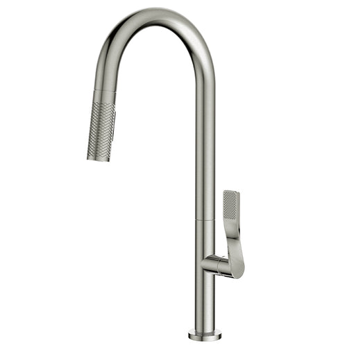 Aquabrass Grill pull-down dual stream mode kitchen faucet