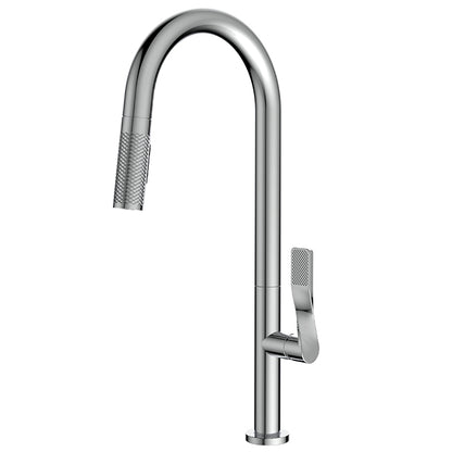 Aquabrass Grill pull-down dual stream mode kitchen faucet