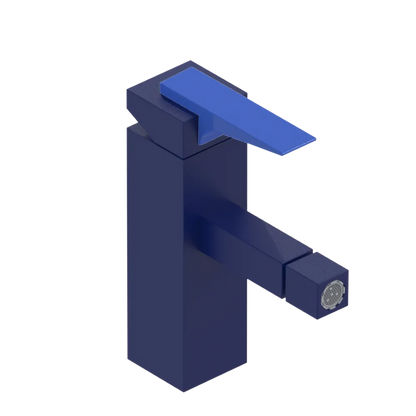 Rubinet Single Control Bidet Fitting (less drain) Midnight Blue