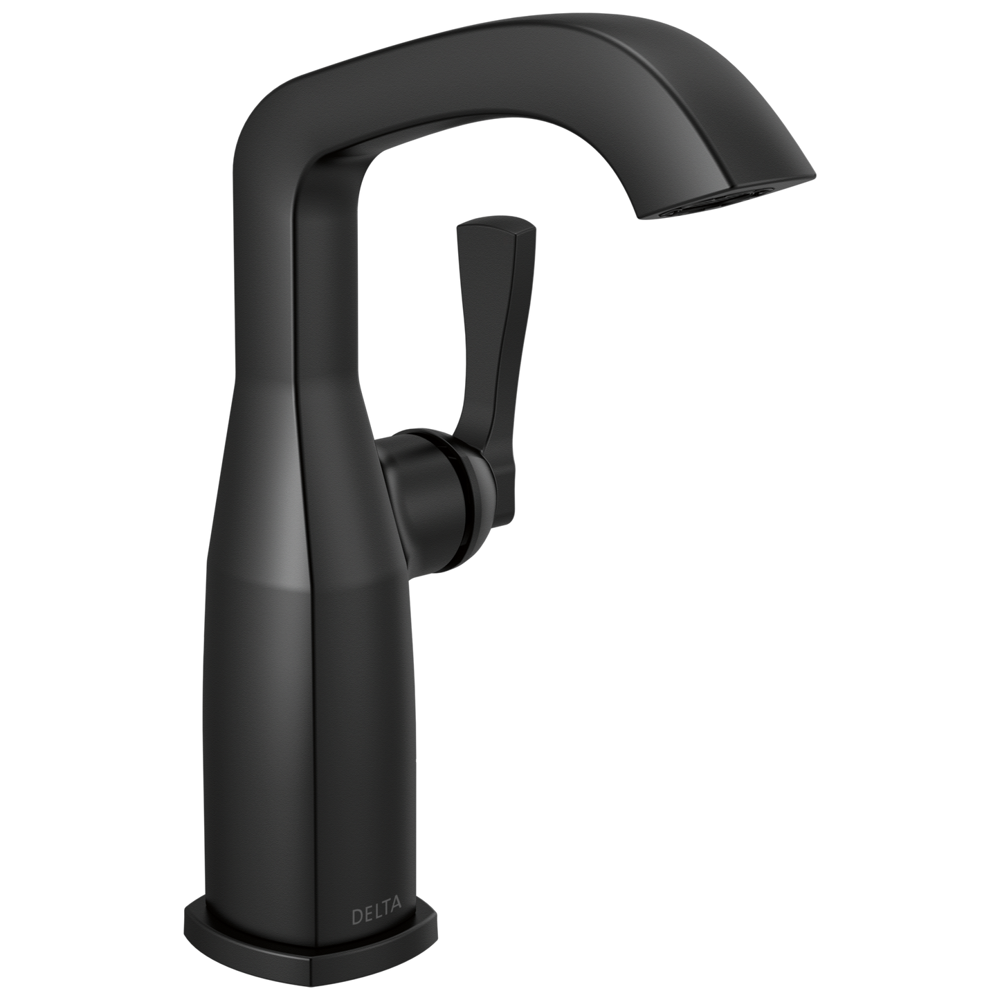 Delta Stryke - Single Handle Mid-Height Bathroom Faucet In Lumicoat® Chrome