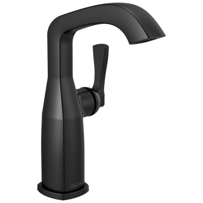 Delta Stryke - Single Handle Mid-Height Bathroom Faucet In Lumicoat® Chrome