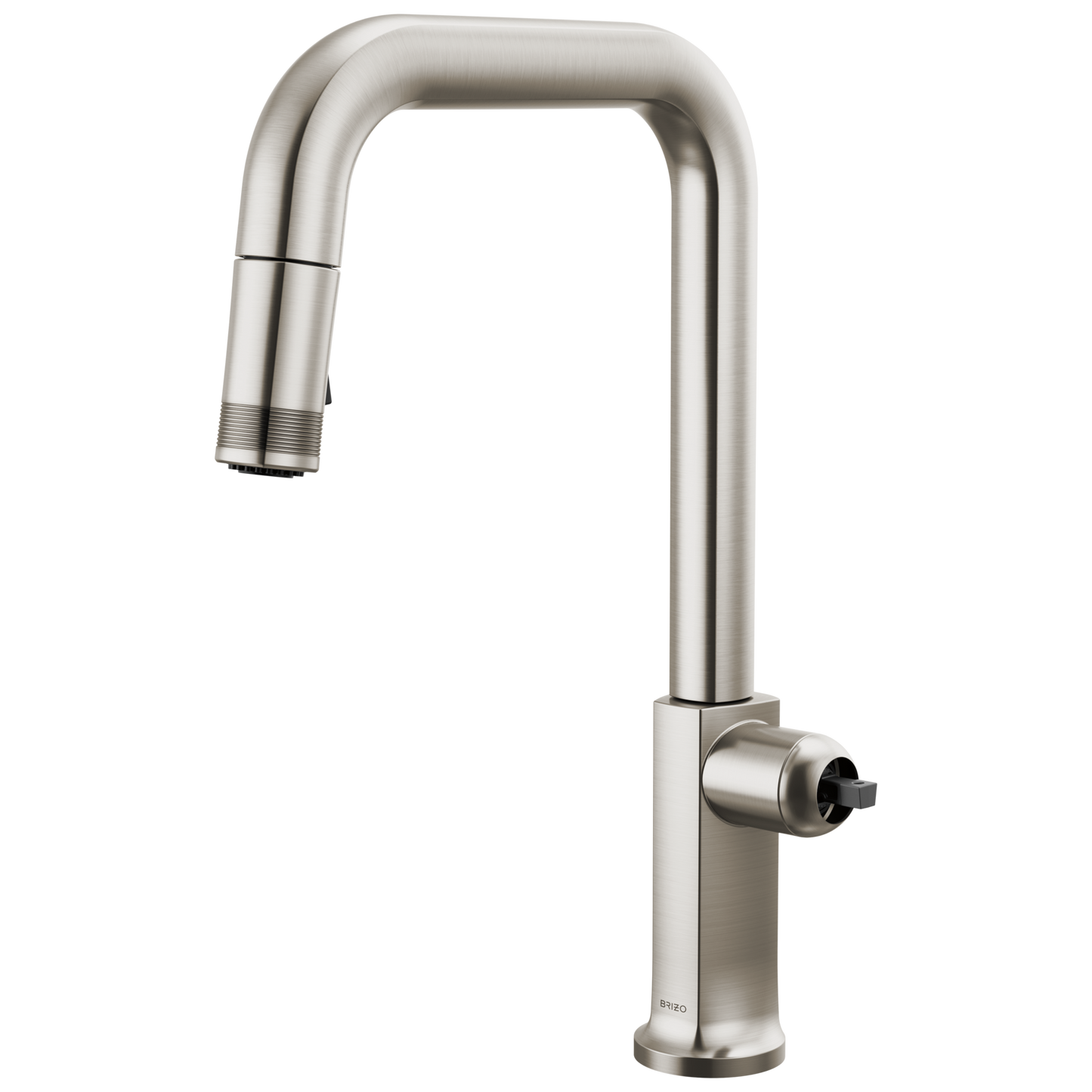 Brizo Pull Down Faucet With Square Spout Less Handle