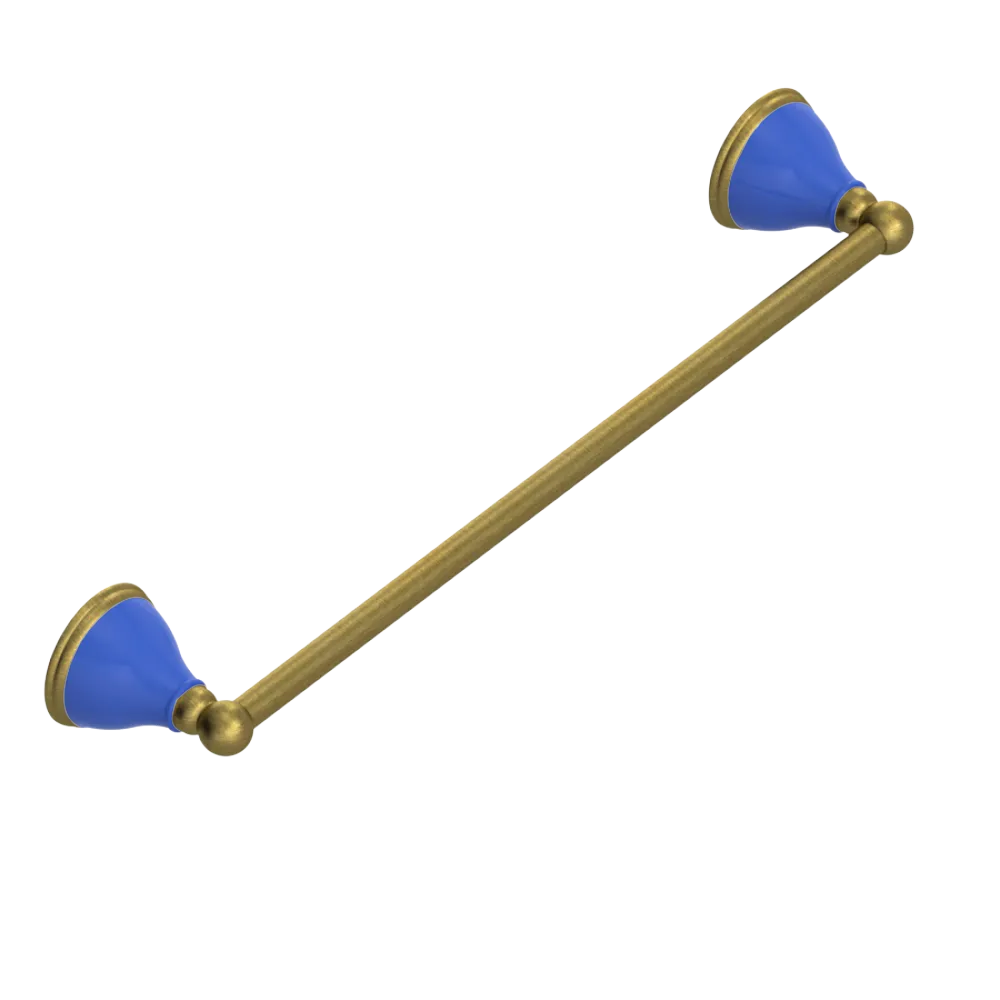 Rubinet Towel Bar 18" Antique Brass Matt