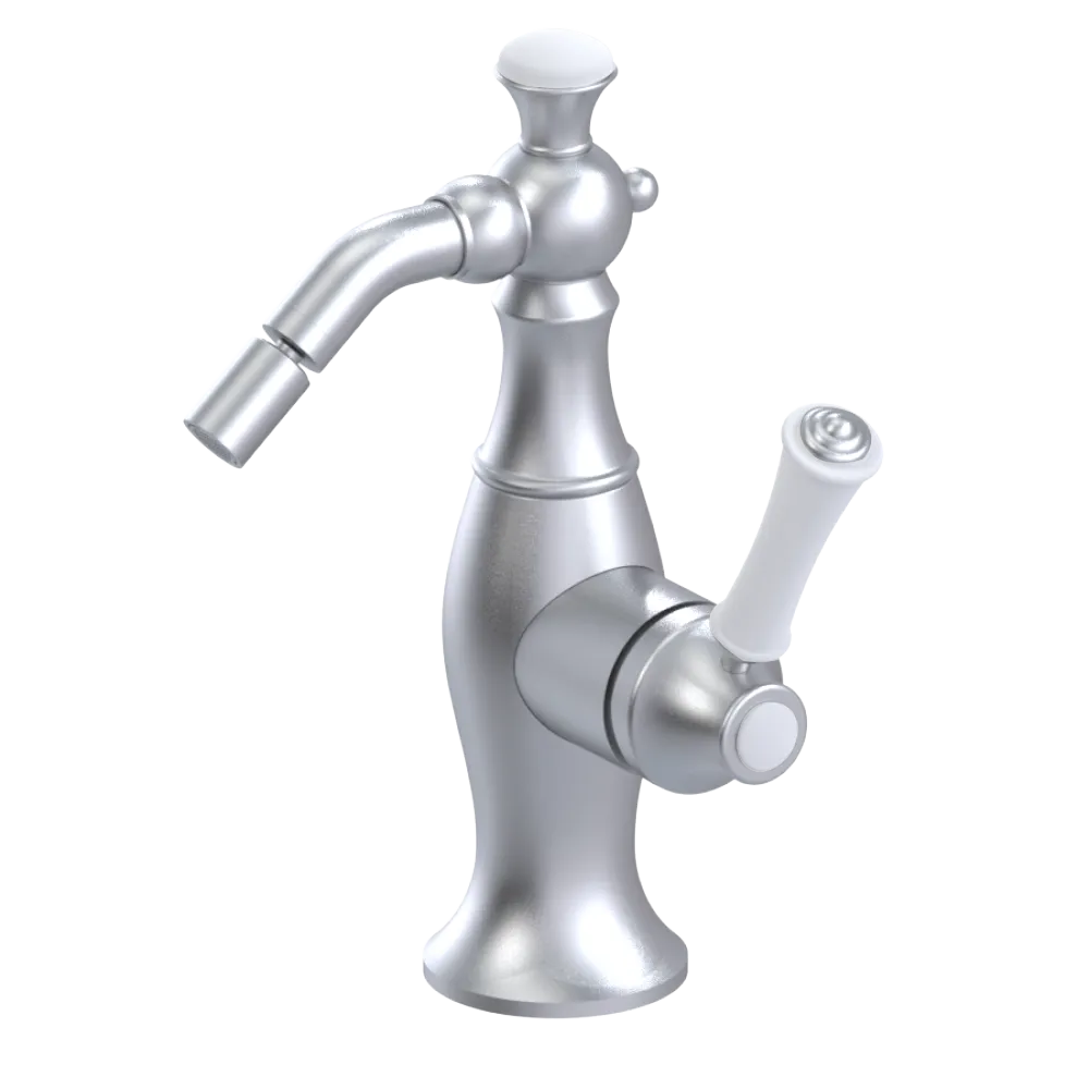 Rubinet Single Control Bidet Fitting (less drain) Satin Chrome