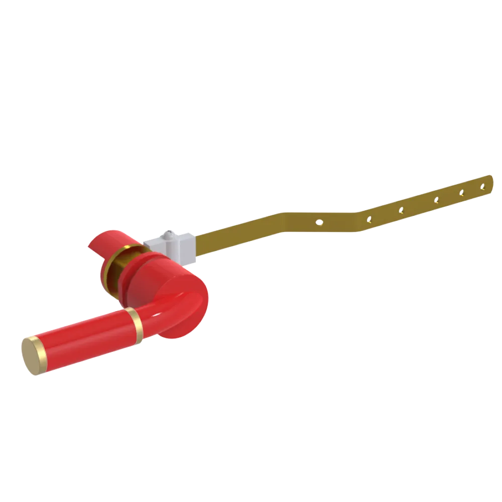 Rubinet Trip Levers Red