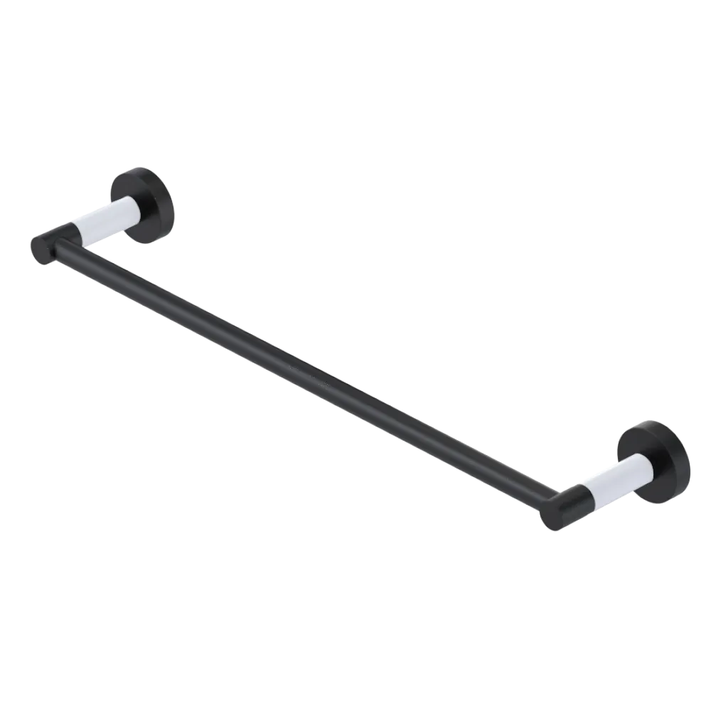 Rubinet Towel Bar 18" Matt Black