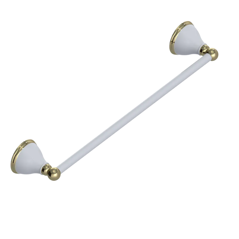 Rubinet Towel Bar 24" White