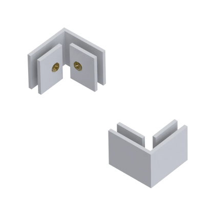 Rubinet 90 Glass to Glass White