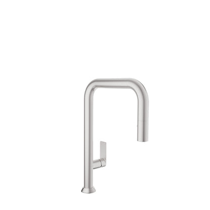 Baril Single-hole kitchen faucet with 2-function pull-down spray