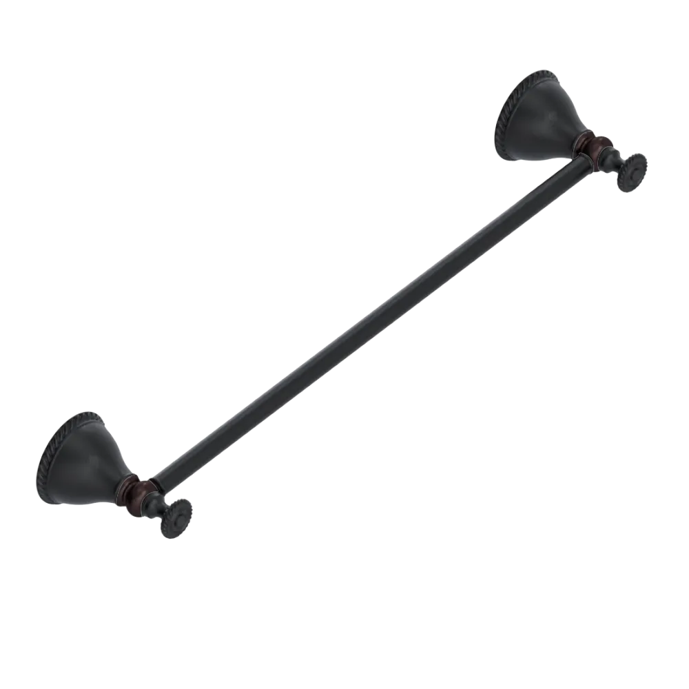 Rubinet Towel Bar 18" Matt Black