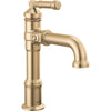 Broderick Single Handle Bathroom Faucet - Lumicoat Champagne Bronze