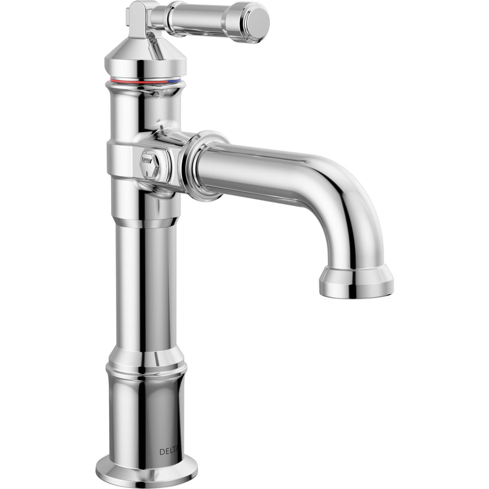 Broderick Single Handle Bathroom Faucet - Lumicoat Chrome