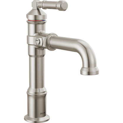 Broderick Single Handle Bathroom Faucet - Lumicoat Stainless