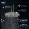 Grohe Rainshower™ 310 Mono Shower Head, 12" - 1 Spray, 6.6 L/min (1.75 gpm)
