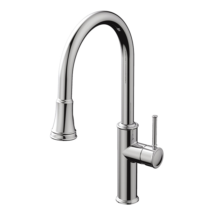Aquabrass Margherita pull-down dual stream mode kitchen faucet