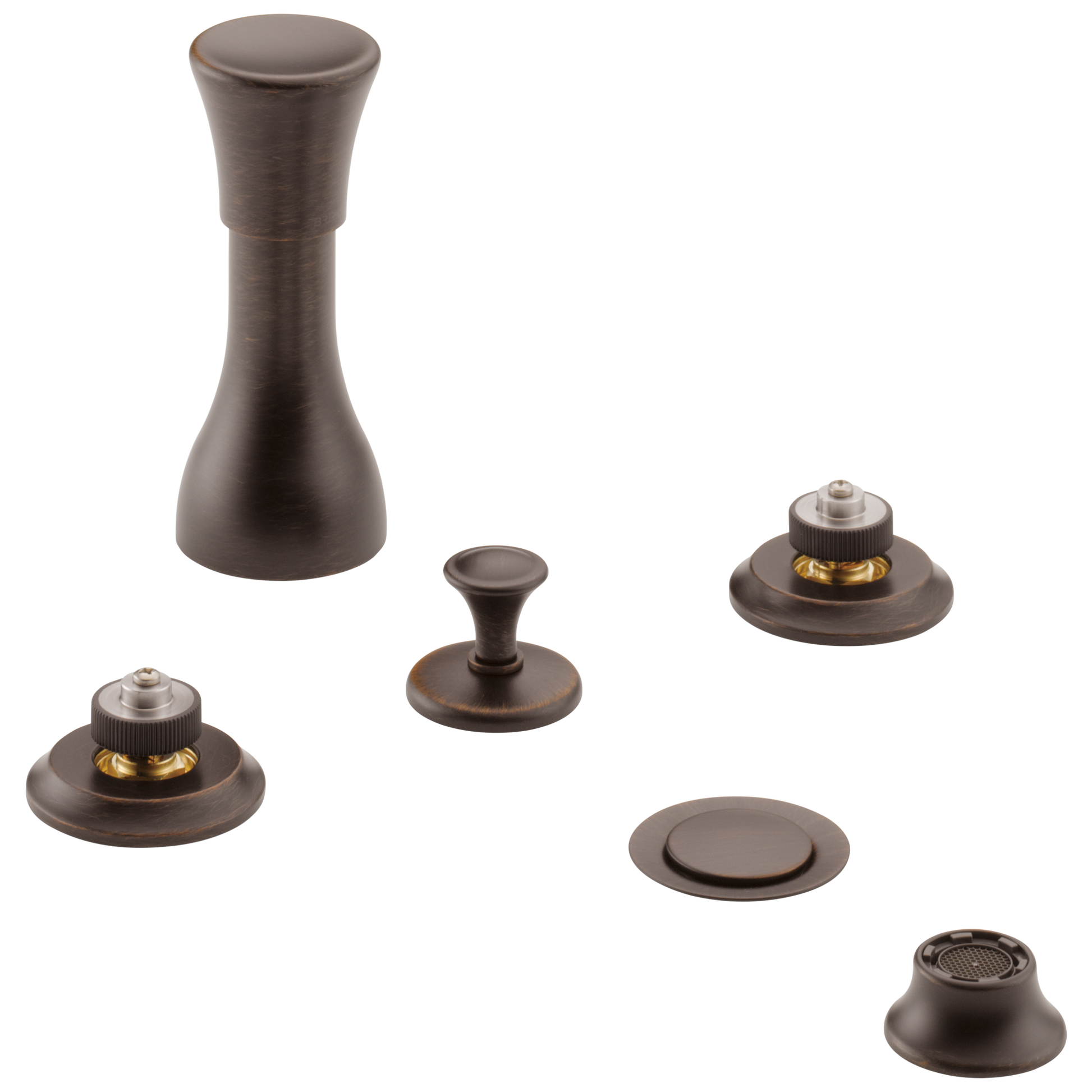 Rook Bidet Faucet - Less Handles - Venetian Bronze®