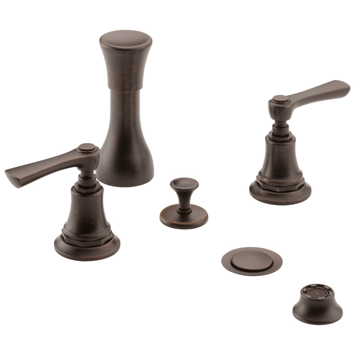 Brizo Rook Bidet Faucet - Less Handles - Complete Kit - Venetian Bronze®